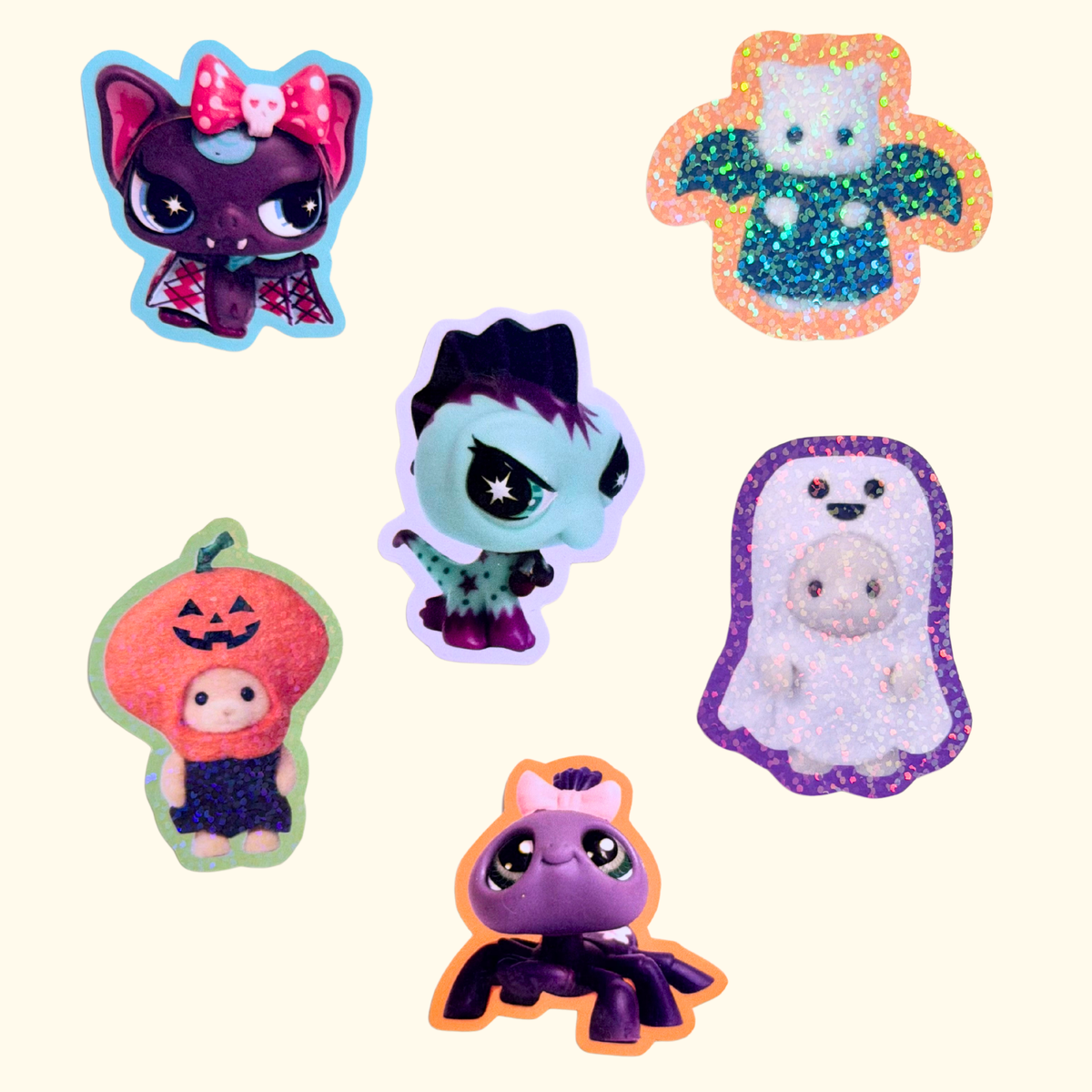 Set de stickers spooky