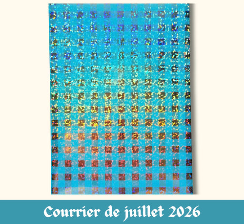 Fond paillettes juillet