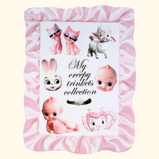 Planche de stickers creepy trinkets