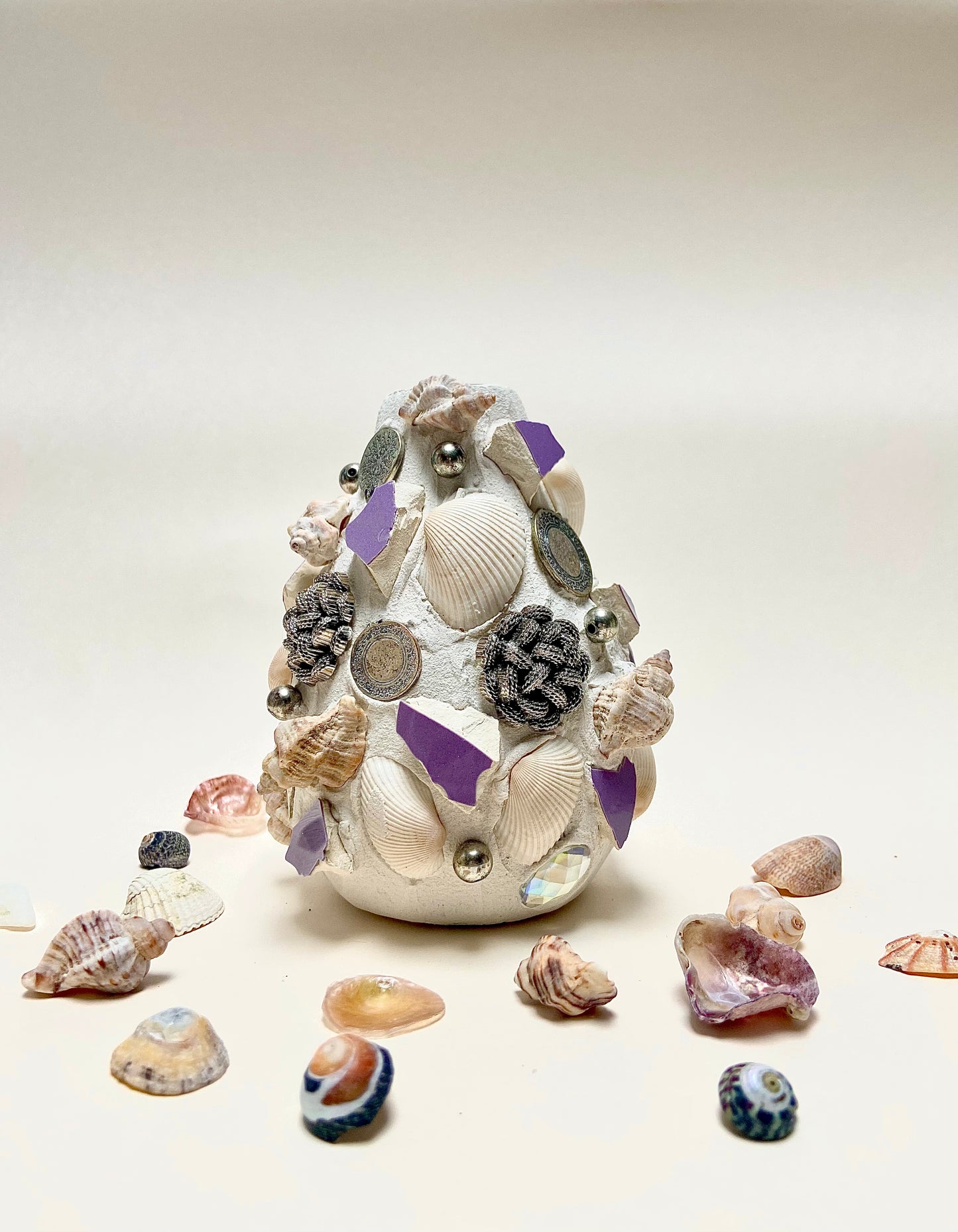 Vase coquillages, Le Parme💜
