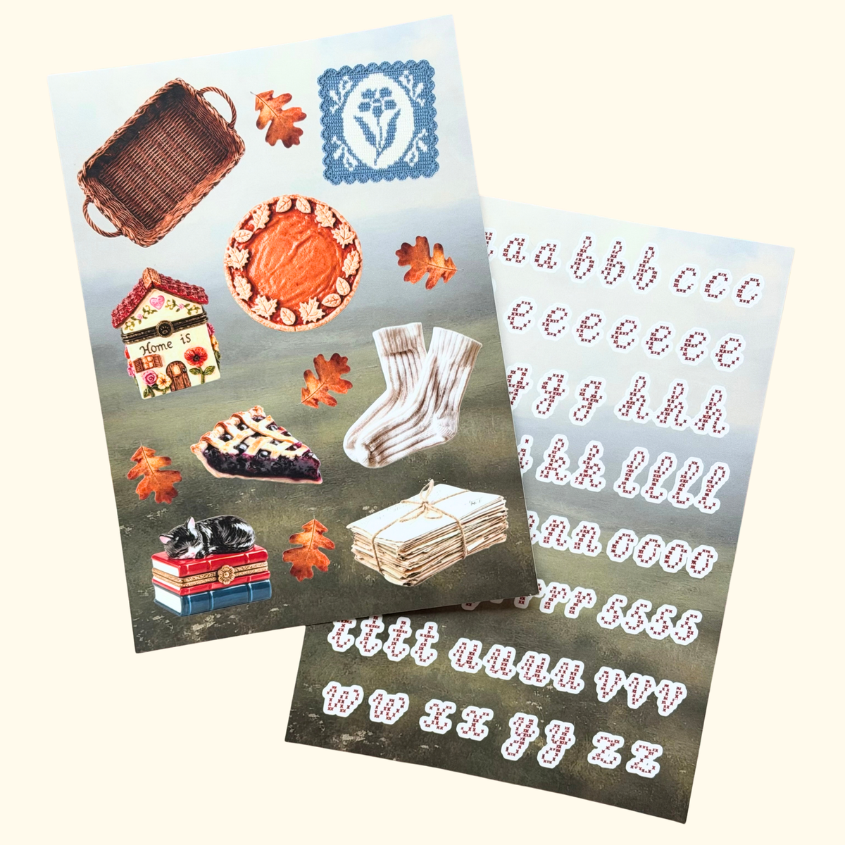 Set de 2 planches de stickers
