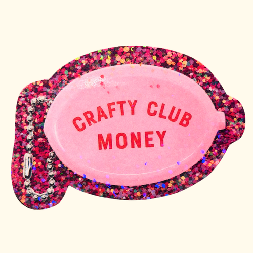 Crafty Club Money Sticker
